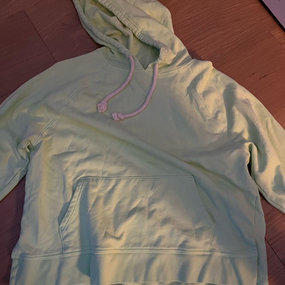Lime green hoodie